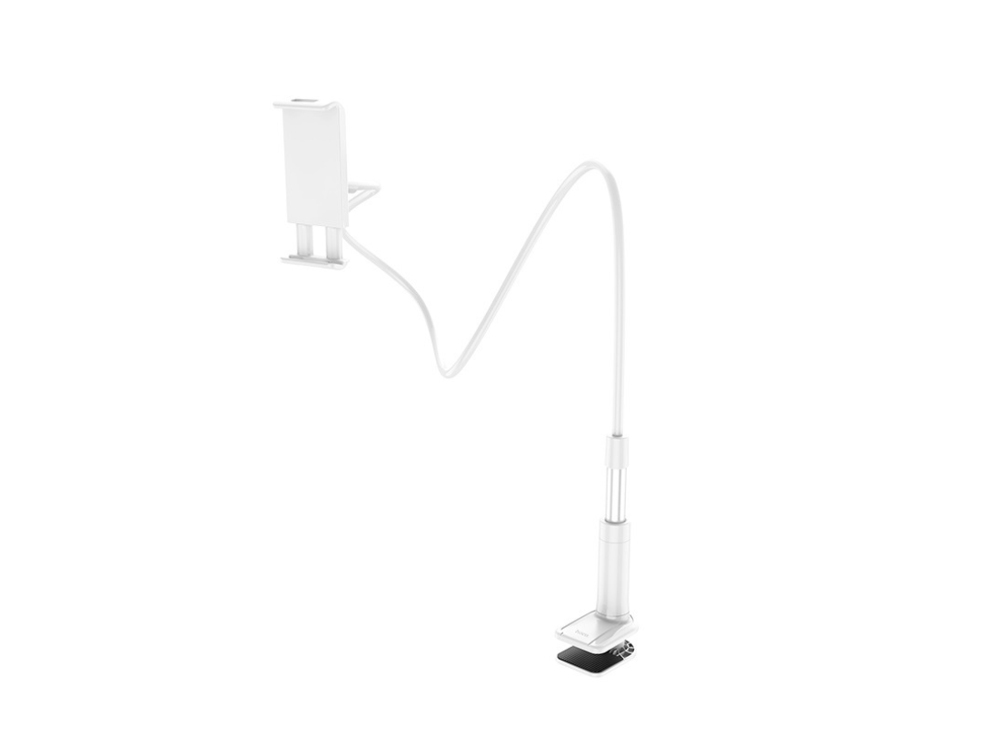 Hoco PH24 Balu Tablet PC Stand - Adjustable, Anti-Slip, White Hoco PH24 Balu Tablet PC Stand - Adjustable, Anti-Slip, White